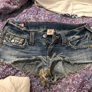 True religion shorts